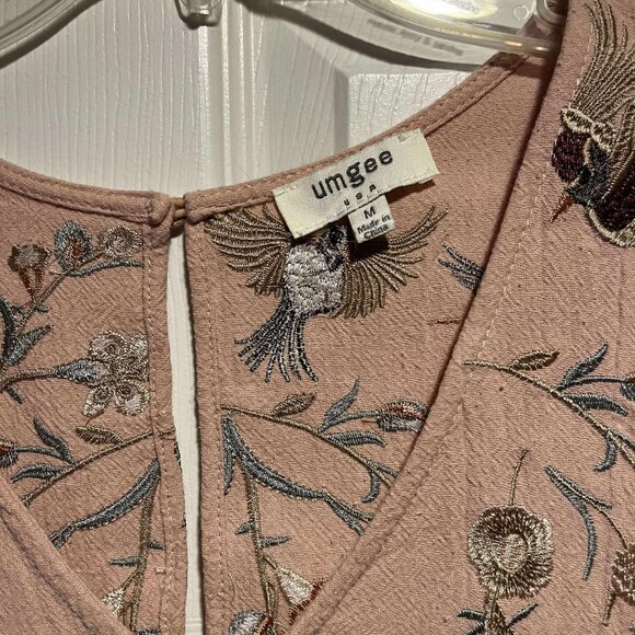 Umgee Mini Dress Size Medium - Picture 2 of 9